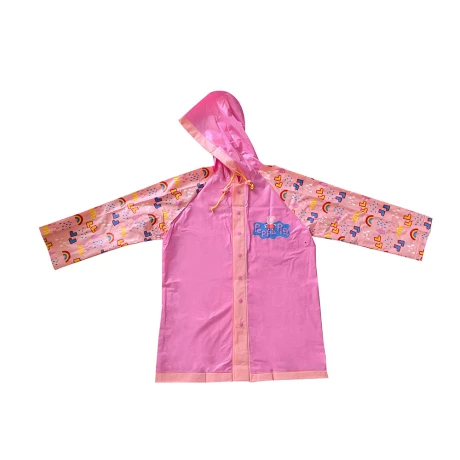 Pilot Infantil Equipo de Lluvia Peppa Pig ROSA