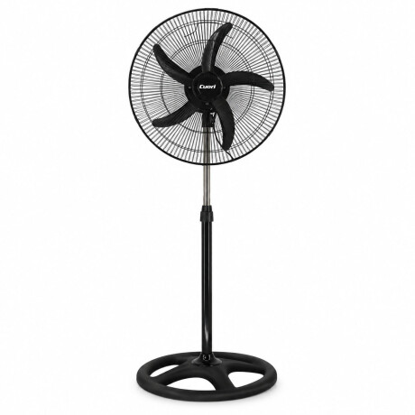 Ventilador de Pie Cuori Brezza Plus Oscilante 3 Vel 5 Aspas Negro