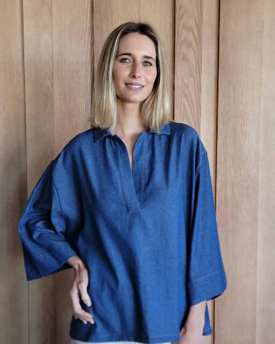 Bluson Ambar - Denim azul 
