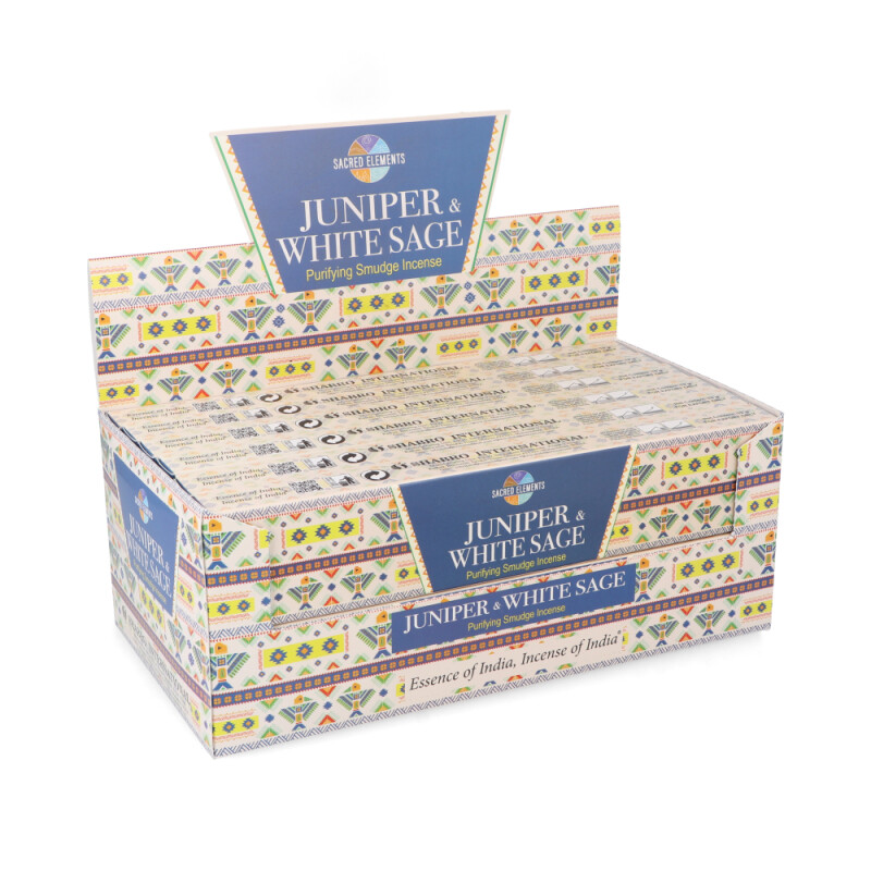 INCIENSO HEM PREMIUM CAJA X12 Enebro/salvia Blanca