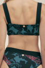 EMMA TOP Jungle Petrol