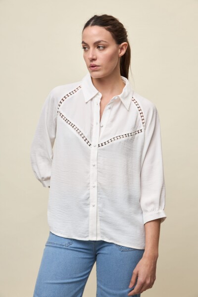 CAMISA CASTELLO Crudo