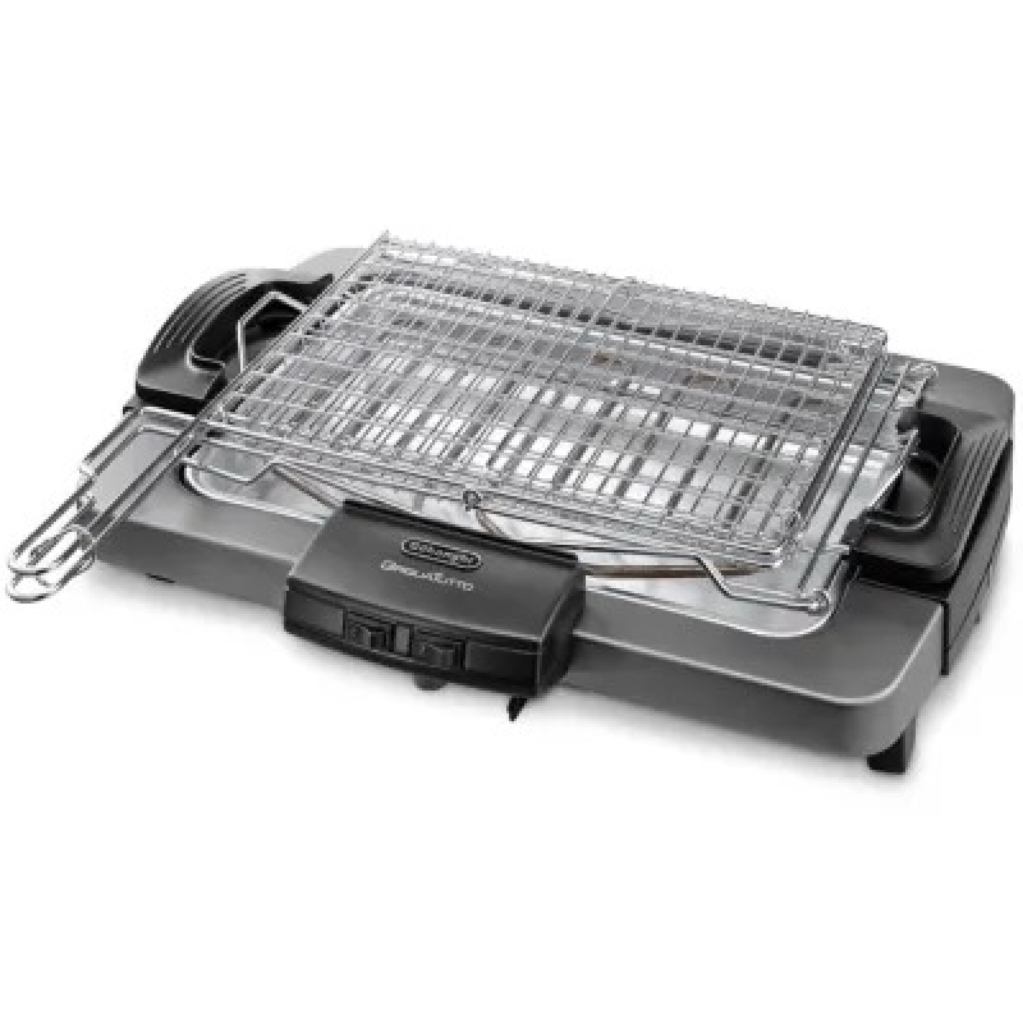 Barbacoa Eléctrica DeLonghi BQI 13-1 2400W, Acero Inoxidable