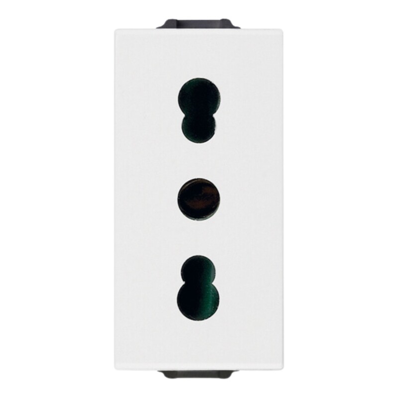 MODULO TOMA EUROAMERICANO 2x10/16A+T c/seg. NEVE MODULO TOMA EUROAMERICANO 2x10/16A+T c/seg. NEVE