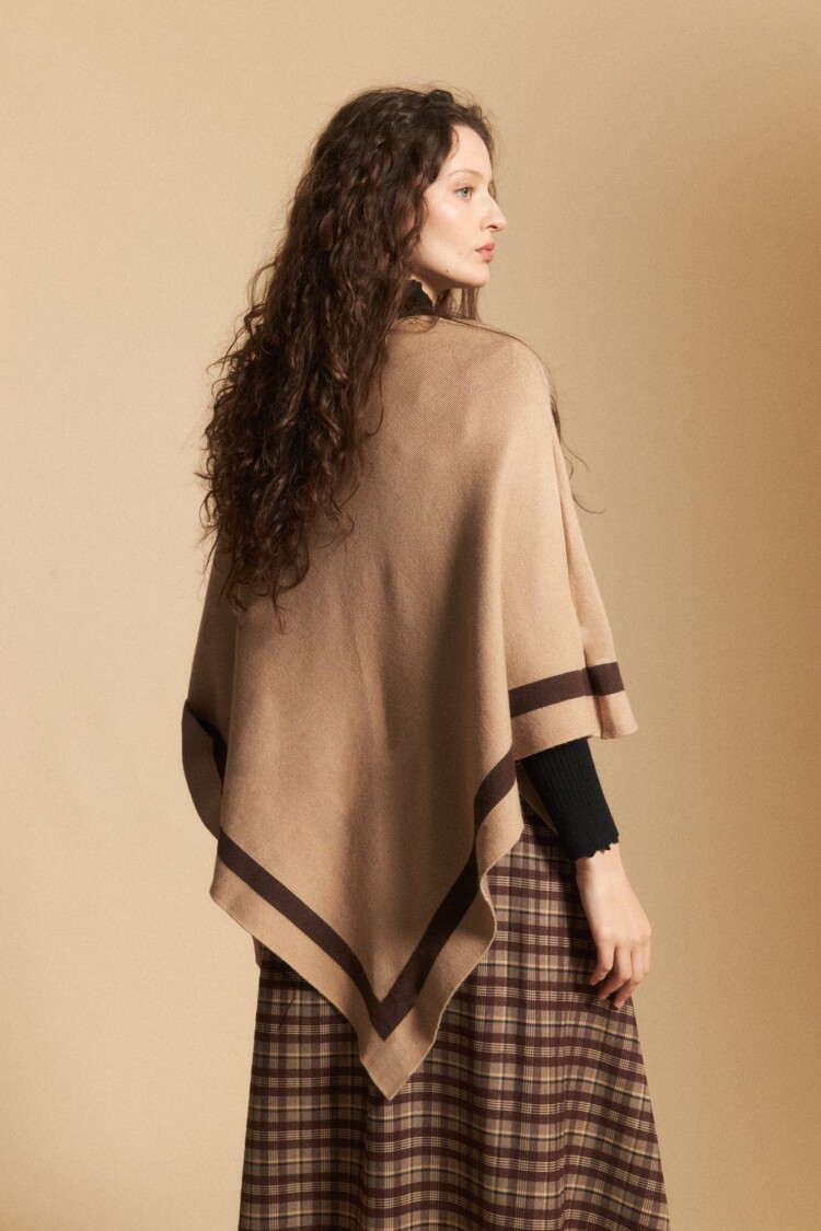 PONCHO RUFINA Beige