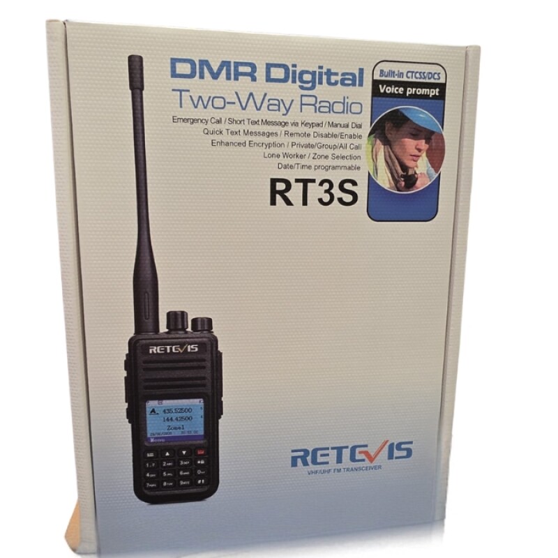 Radio Marina Retevis RT3S DMR VHF/UHF /GPS / Cifrado digital Radio Marina Retevis RT3S DMR VHF/UHF /GPS / Cifrado digital