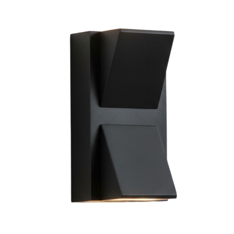 ARTEFACTO EXTERIOR VADENA PARA ADOSAR EN PARED BIDIRECCIONAL 6W Luminaria Exterior Vadena LED 6W Negra Bidireccional de Pared