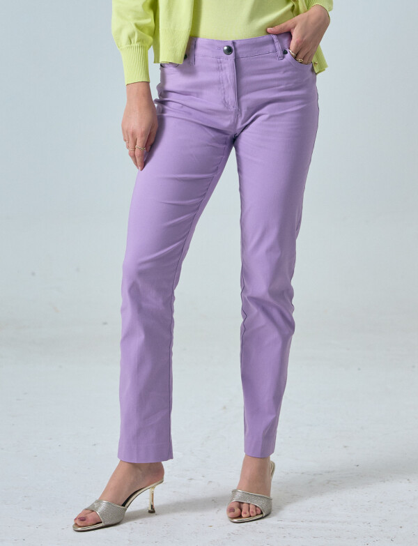 Pantalon Colors LAVANDA