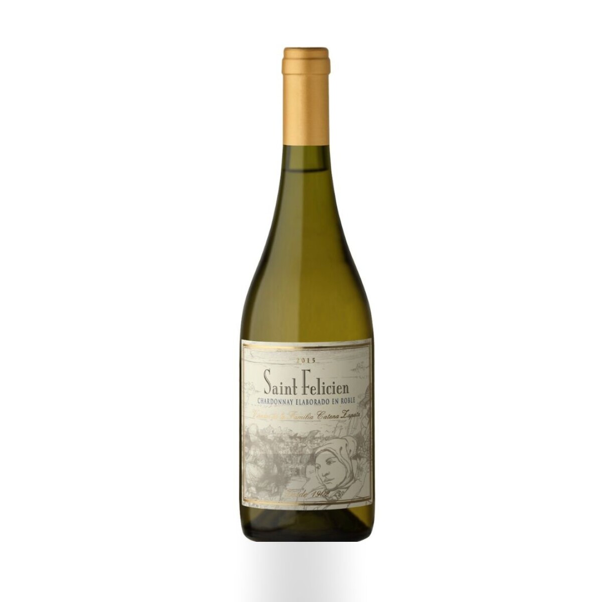 Vino Saint Felicien Chardonnay Elaborado en Roble 750 Ml - 001 