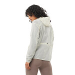Salomon Rompeviento Sense aereo wind JKT W ICICLE para Mujer - Crudo Crudo