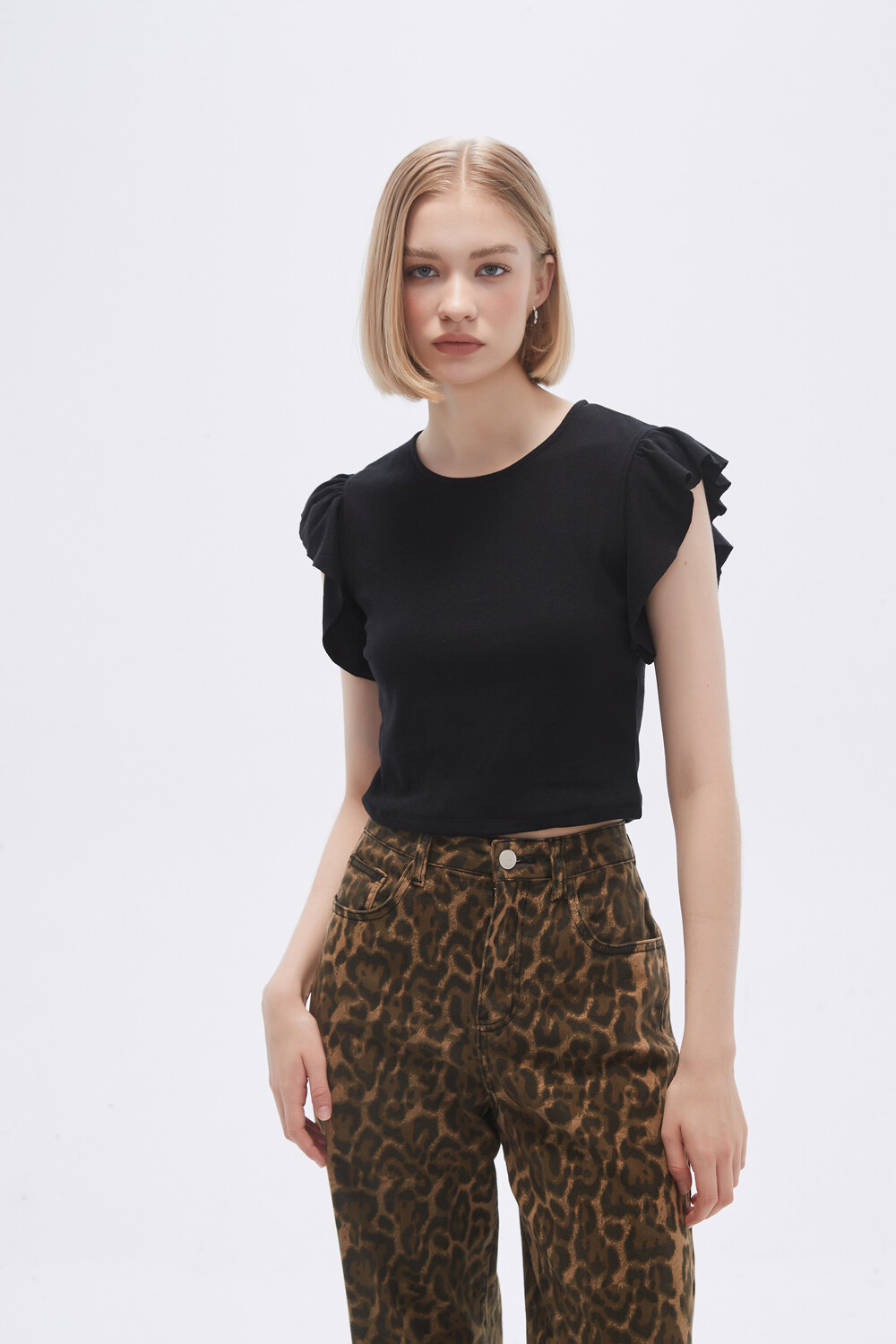 Remera Kitt Negro
