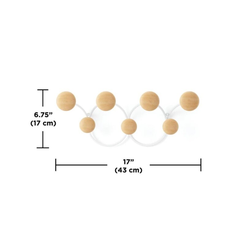 Perchero de pared 7 ganchos Dotsy Perchero de pared 7 ganchos Dotsy