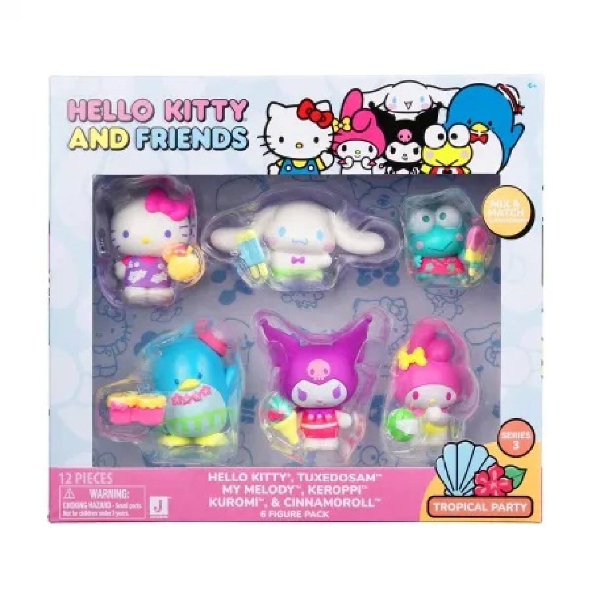 Set de personajes Hello kitty x6 