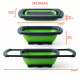 Escurridor Plegable Extensible Plastico 39*27*4,3 Cm Verde