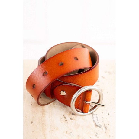 Cinto Hebilla Redonda Whisky