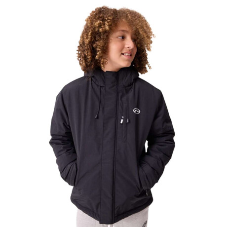 Campera Rusty Bandum Niño Negro