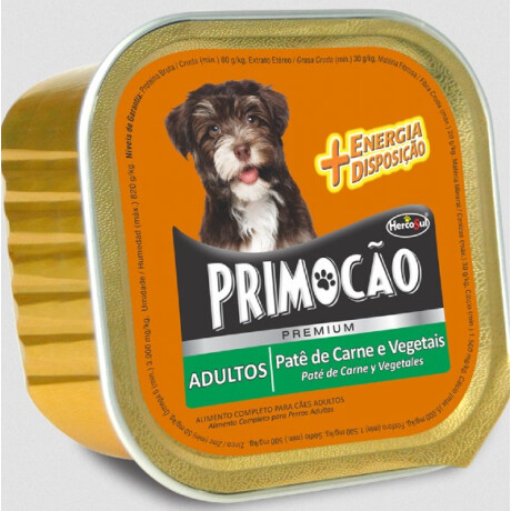 PATE PRIMOCAO 300G CARNE/VEGETALES PATE PRIMOCAO 300G CARNE/VEGETALES