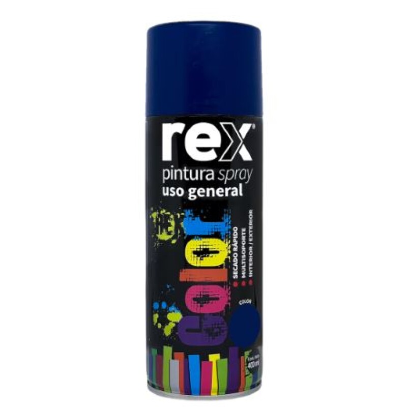 Pintura en Aerosol Spray Uso general - Secado Rápido Azul Oscuro