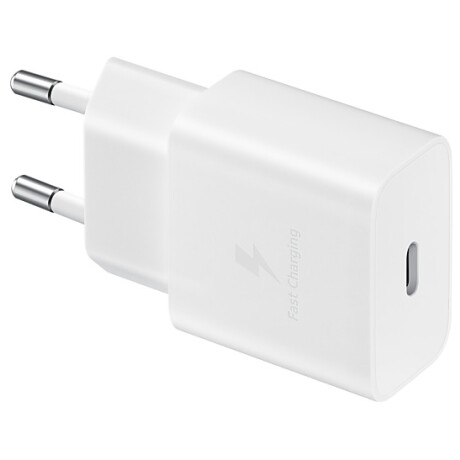 Cargador Carga Rápida 15W cable Tipo-C Blanco