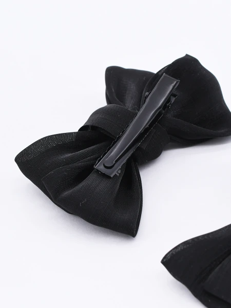 BROCHE MOÑAS SET X 2 NEGRO