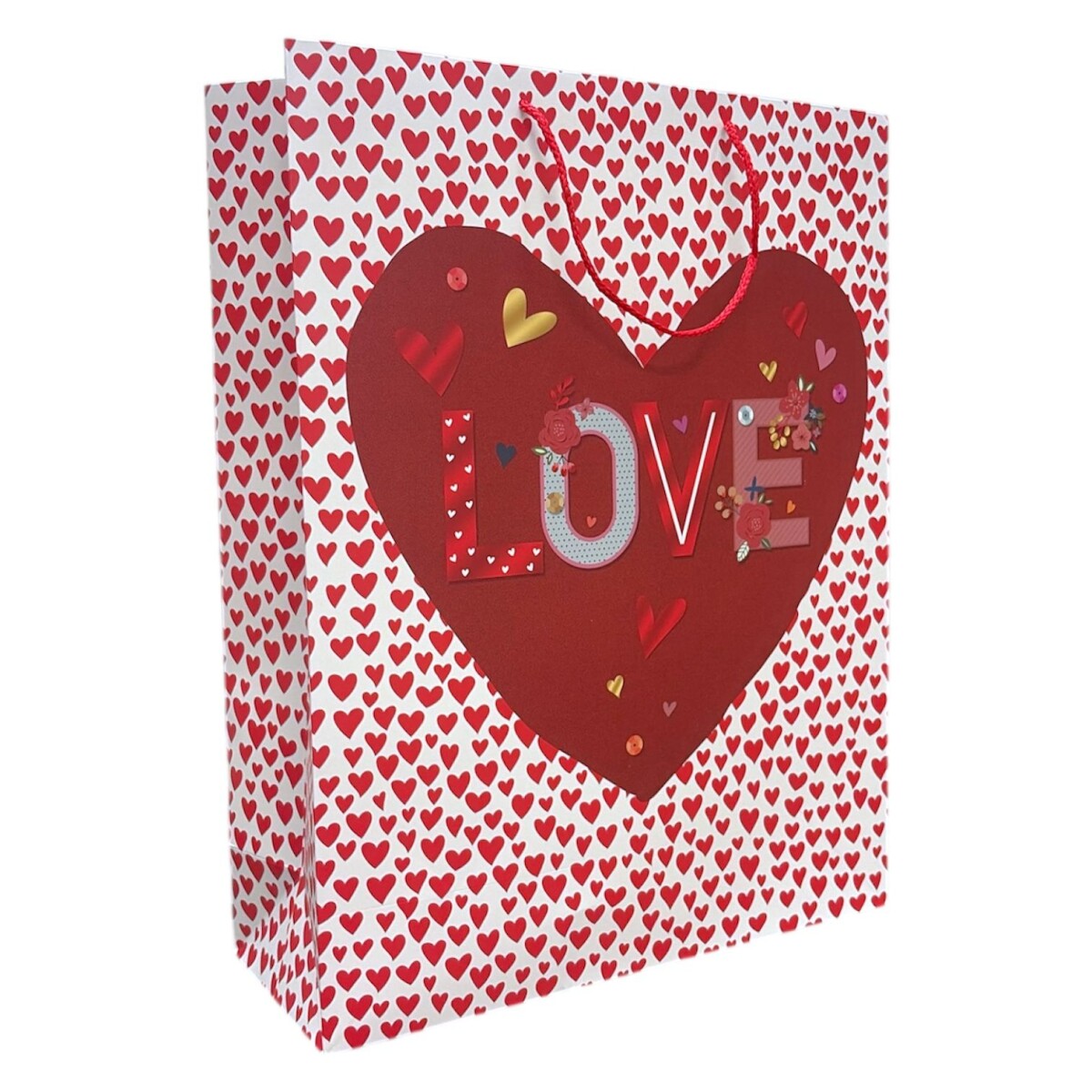 Bolsa Top Gigante Love - Blanca 