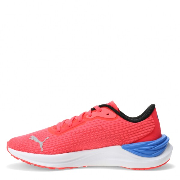 Championes de Mujer Puma Electrify Nitro 3 Rosado - Azul - Negro