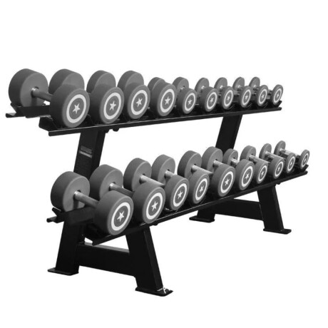 Rack para Mancuernas 2 niveles - LX1006 Rack para Mancuernas 2 niveles - LX1006