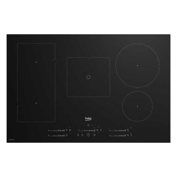 Anafe de inducción 80cm 5 zonas Beko HII85770UFT Negro
