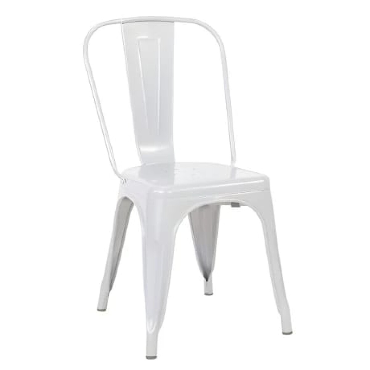 Tolix silla metálica apilable blanco - TOLIX 