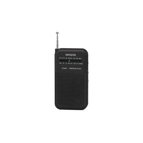 Radio Portátil Analógico Aiwa AM/FM AWFML1 Negro