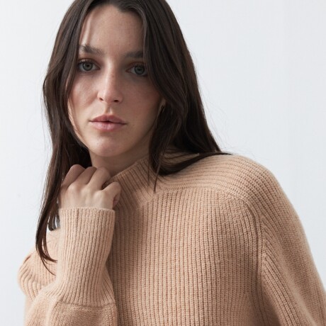 POLERA DALMA Rosa Tostado