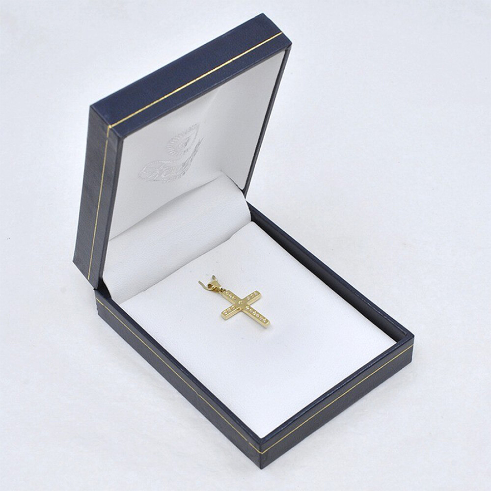 Cruz En Oro 18K Y Brillantes Cruz En Oro 18K Y Brillantes