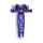 Monopatín Mini Micro Deluxe Led Azul