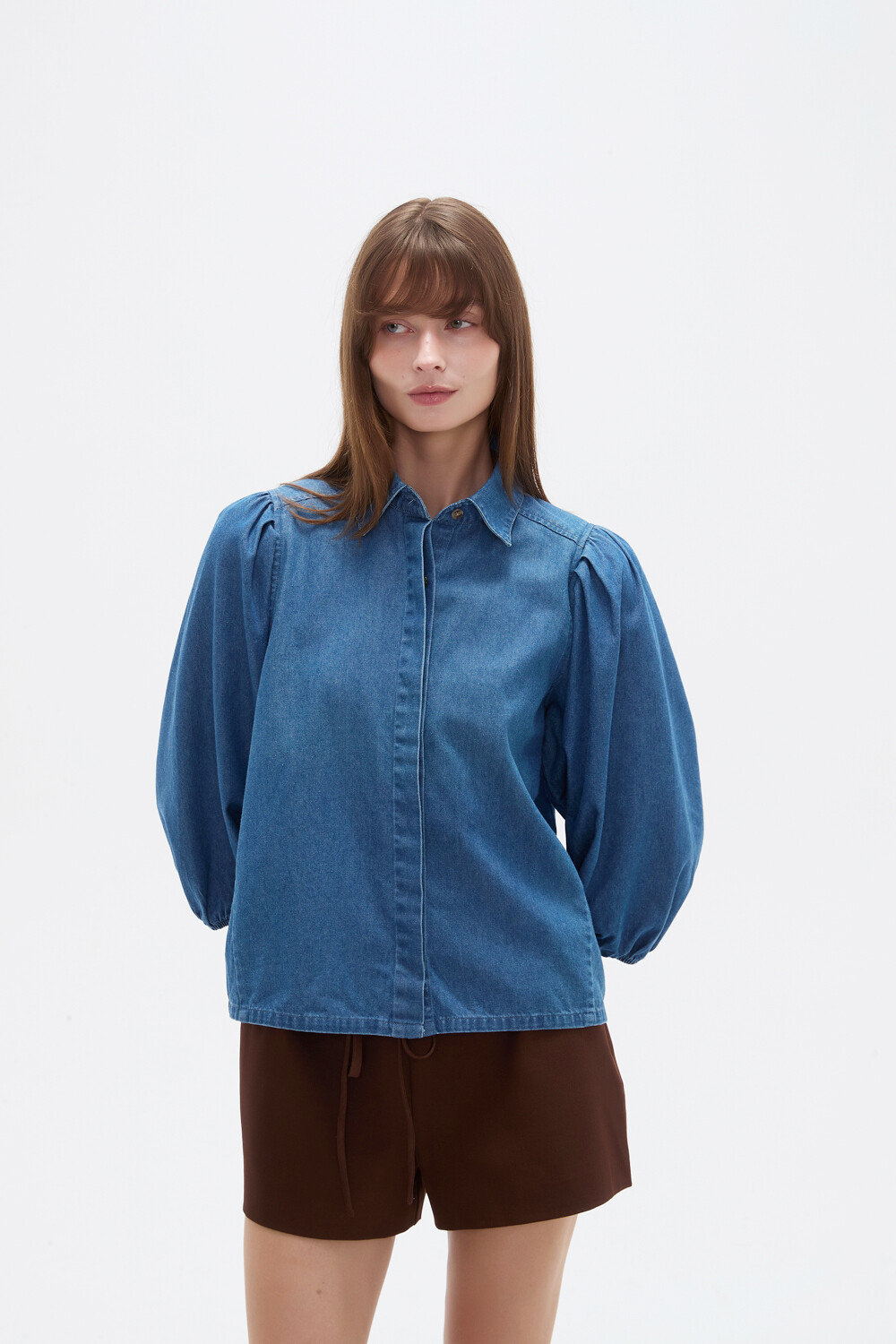 Camisa Tivran Azul Medio