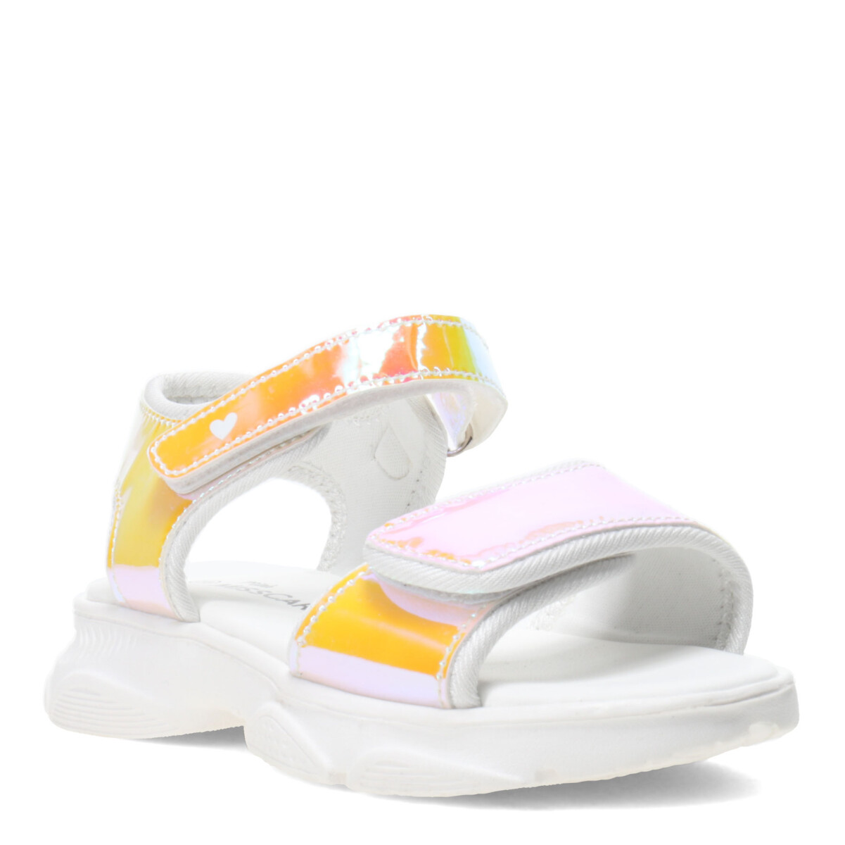 Sandalia NOKE con material tornasol MINI MissCarol - Pink 