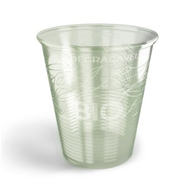 VASO BIODEGRADABLE 180 ML VERDE