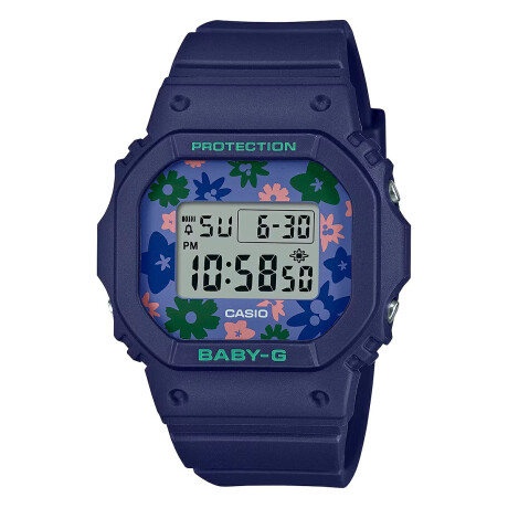 Reloj Baby-G Deportivo Mujer Resina Azul 0