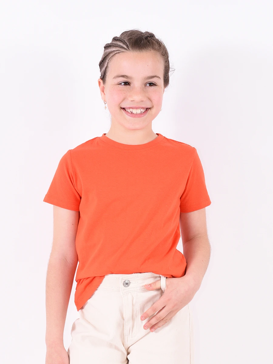 REMERA MIX COLOR - NARANJA 