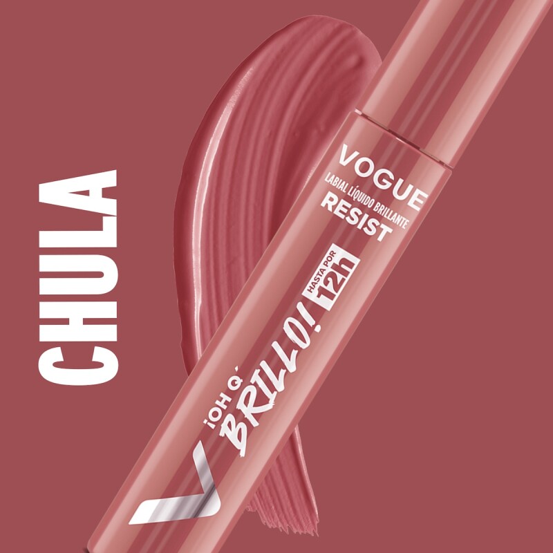 Brillo Labial Vogue Oh Q' Brillo Tono Chula 3 Ml. Brillo Labial Vogue Oh Q' Brillo Tono Chula 3 Ml.
