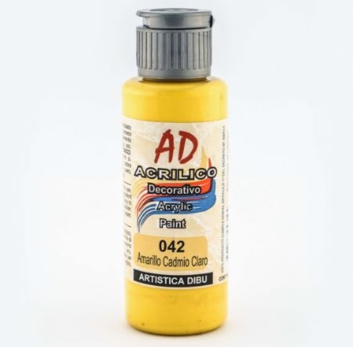 Acrílico Decorativo Ad 60 Ml Amarillo Cadmio Claro 