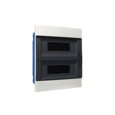 TABLERO DE EMB 24 MOD (F) TAPA BCA Tablero Eléctrico de Embutir 24 Módulos Negro