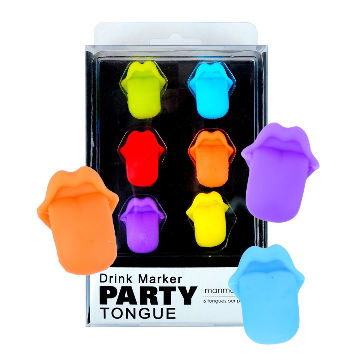 Set de 6 marcadores para vaso 