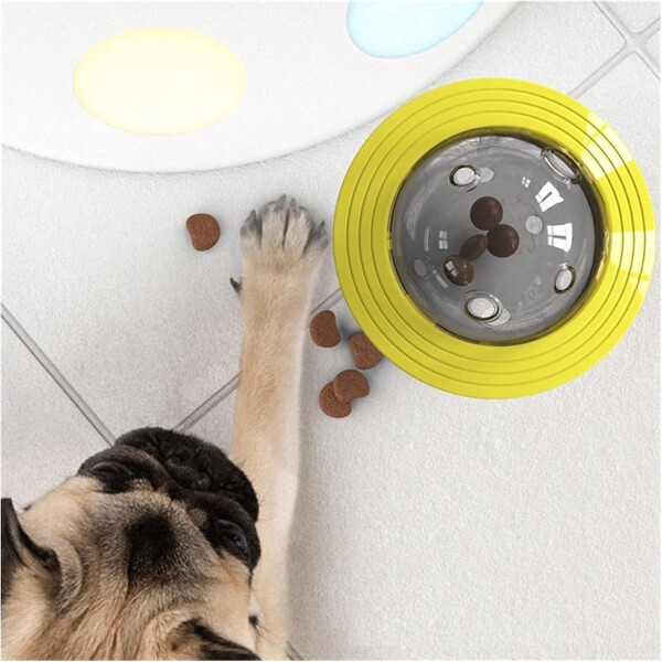 Juguete Interactivo Aro Dispensador Alimento Saturno Mascota Juguete Interactivo Aro Dispensador Alimento Saturno Mascota