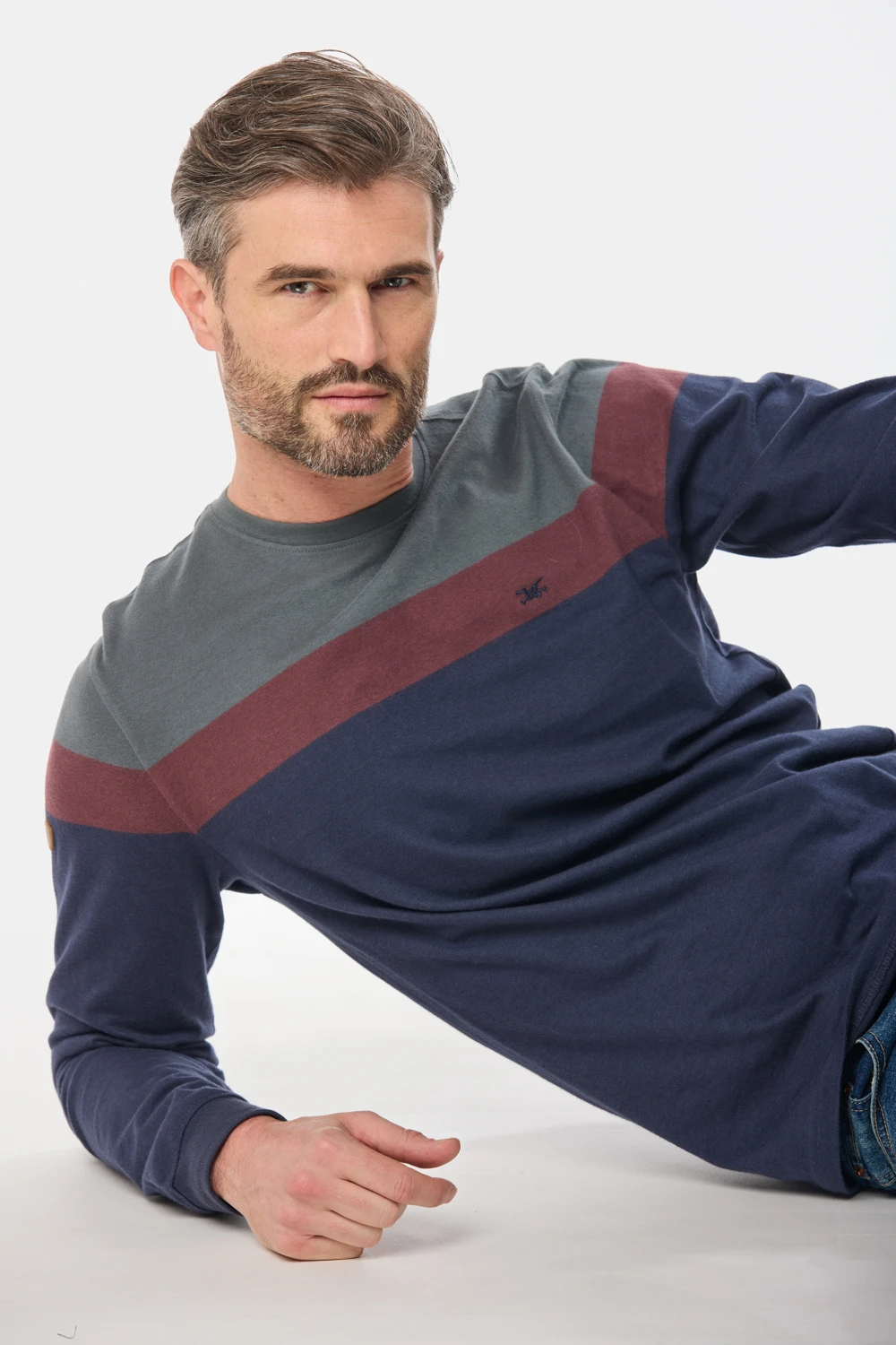 REMERA RAYADA Verde