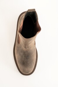 Bota Cuero Chocolate