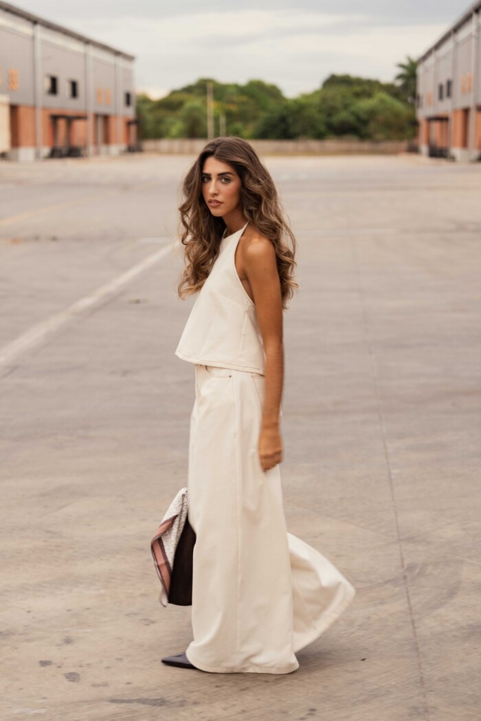Pantalon Gretta Areia Pantalon Gretta Areia