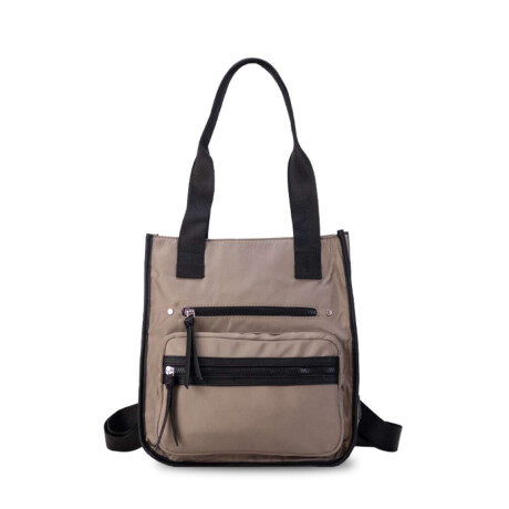 Mochila Cartera Creta Topo Oscuro