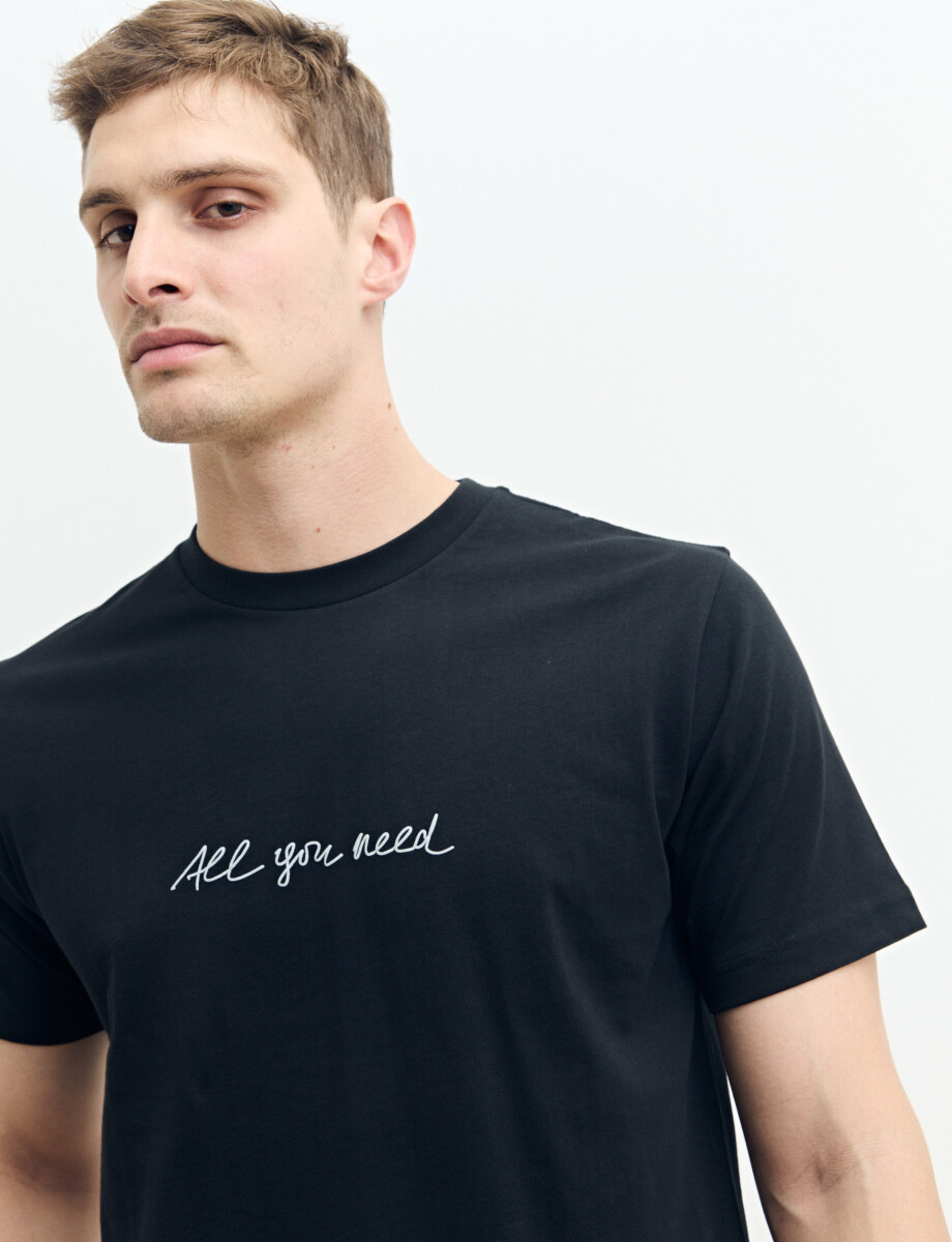 520311 T-SHIRT HARRY Negro