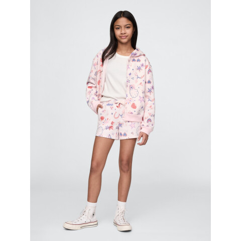 V-FRCH FT LOGO SHORT DOODLE PRINT