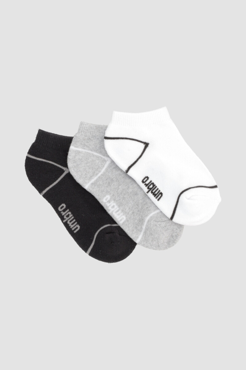 Medias umbro cortas half terry pack x 3 Variante 38